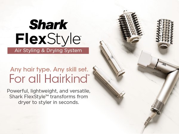 Shark FlexStyle air styling system with attachments
